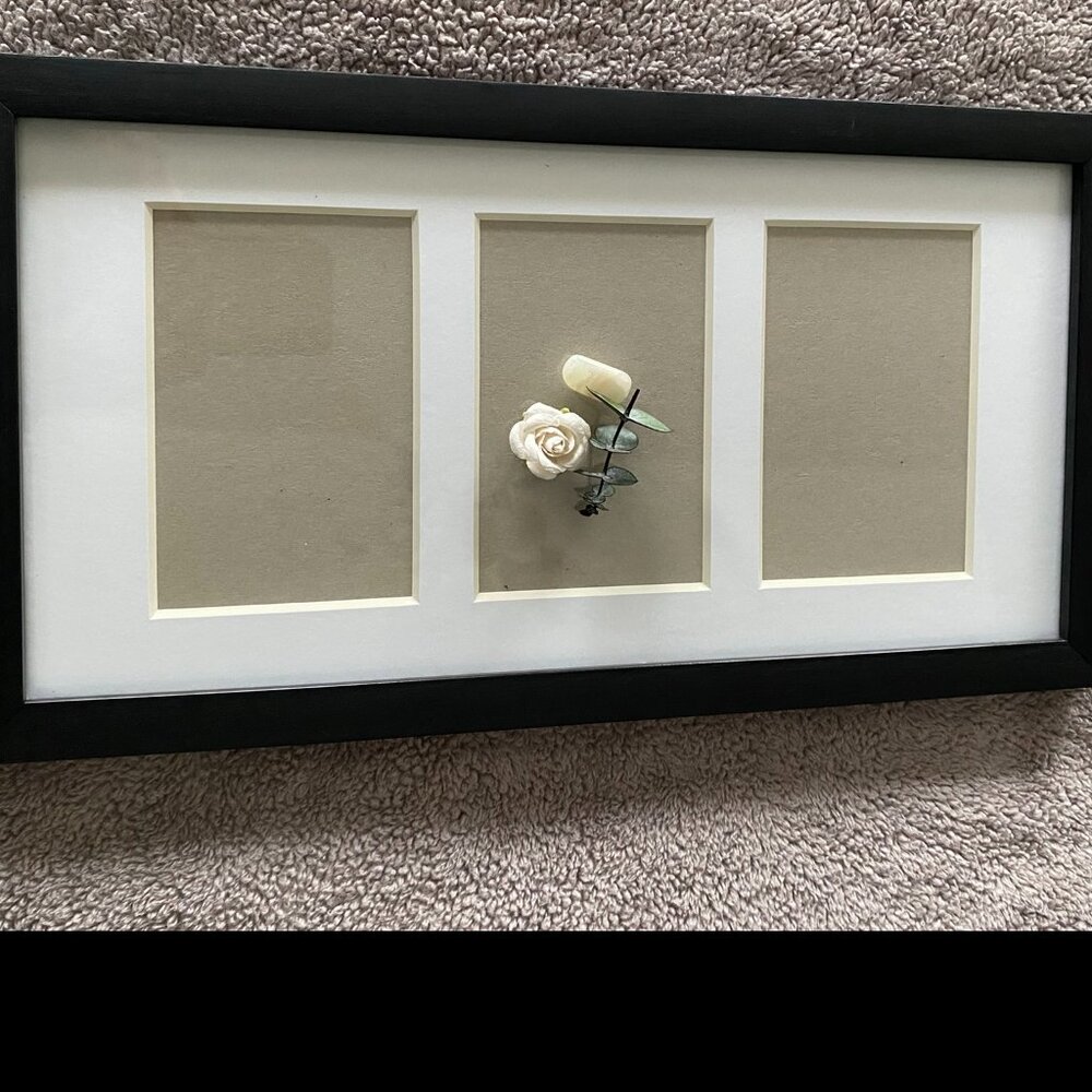 SHEFFIELD HOME 3-Opening Frame Black 17.5 x 9.5